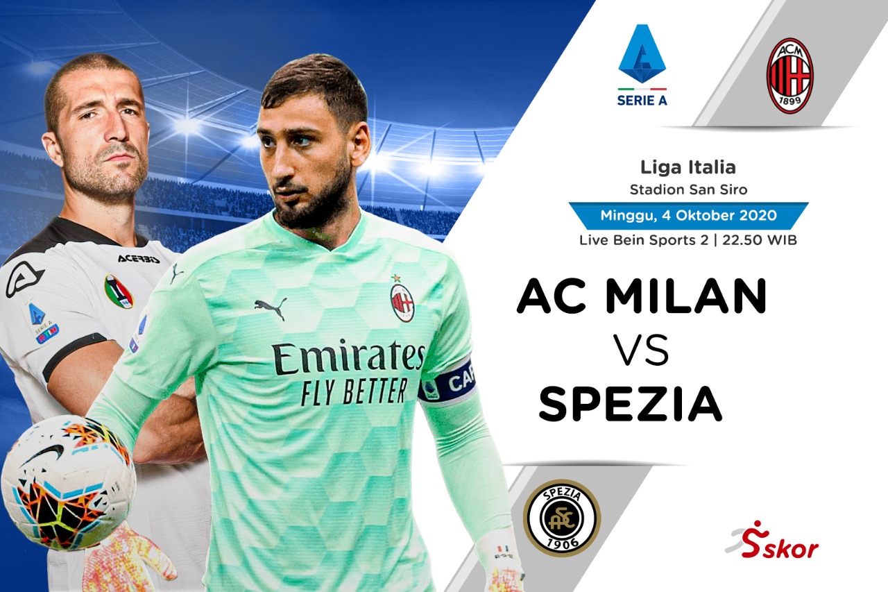 Link Live Streamng Liga Italia: AC Milan vs Spezia