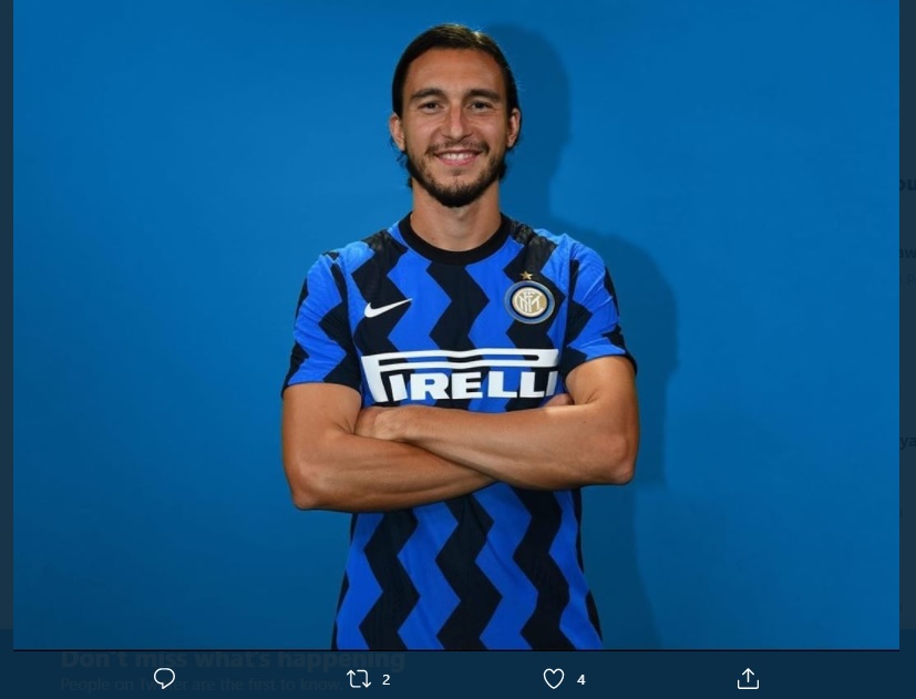 Resmi Permanenkan Matteo Darmian, Inter Milan Lepas Dua Pemain