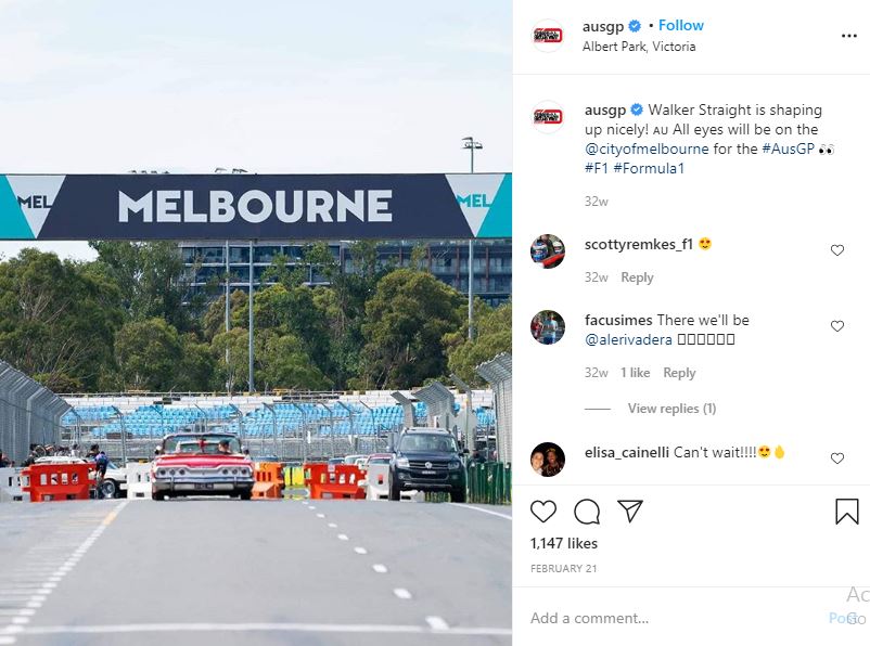 Melbourne Tetap Ingin Jadi Tuan Rumah Seri Pembuka F1 2021