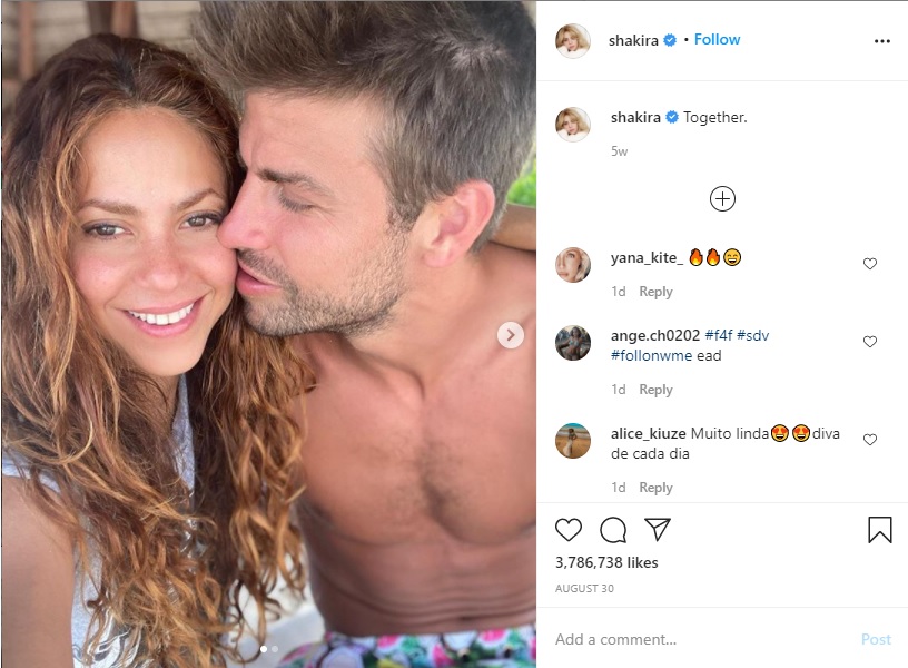 Kamis Romantis: Ketika Kisah Cinta Shakira dan Gerard Pique Tak Harus Berakhir di Pelaminan
