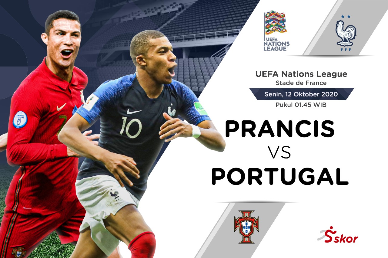 Prediksi UEFA Nations League: Prancis vs Portugal