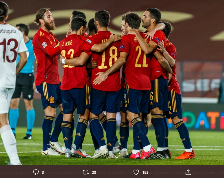 UEFA Nations League: Luis Enrique Puas dengan Kemenangan Tipis Spanyol