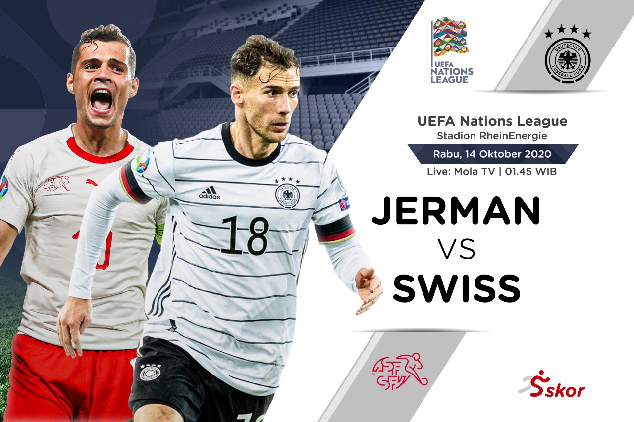 Susunan Pemain UEFA Nations League: Jerman vs Swiss