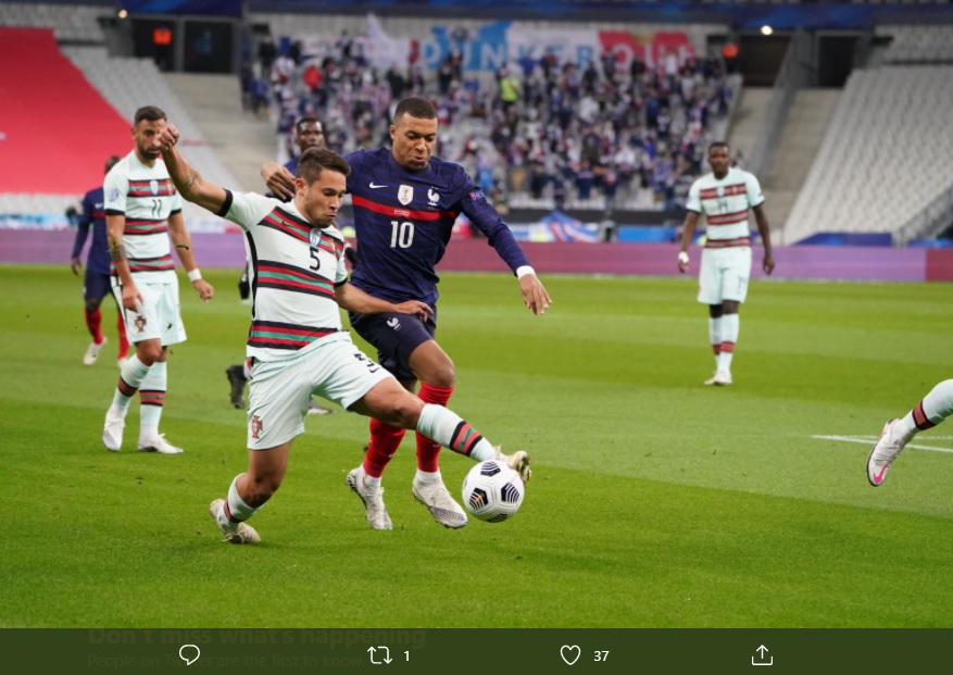 Coba Sistem Baru, Timnas Prancis Gagal Kalahkan Portugal