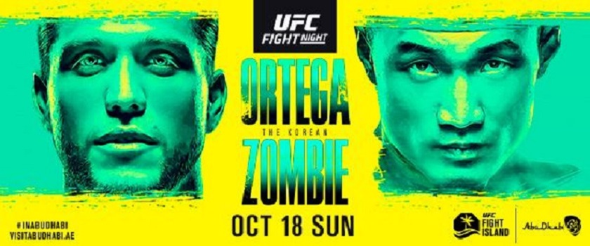 UFC Fight Night: Ortega vs Korean Zombie Siap Digelar Akhir Pekan Nanti