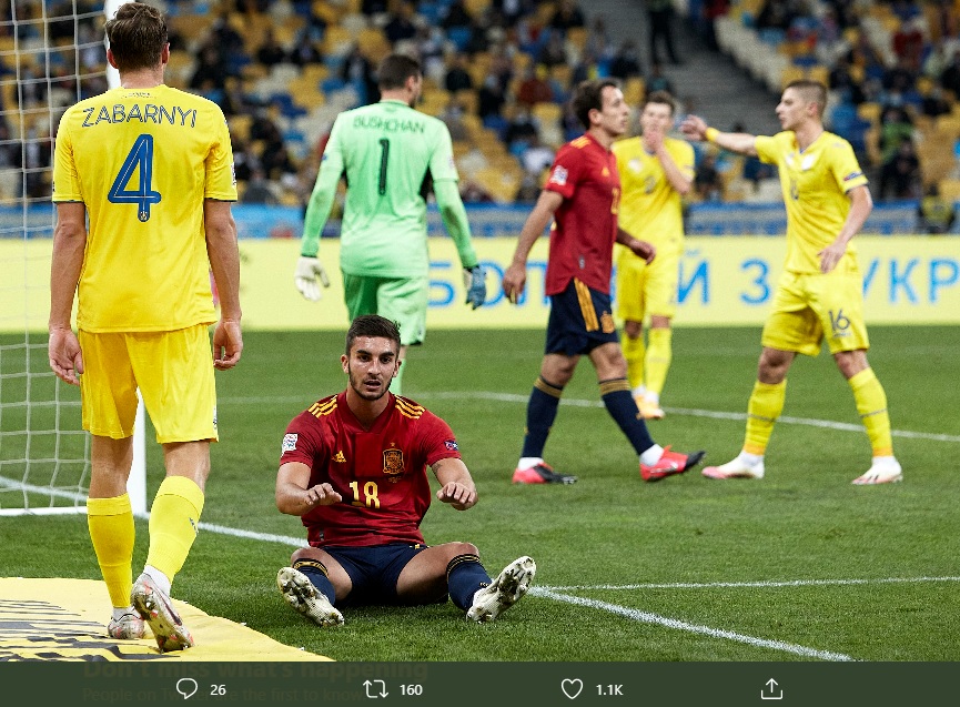 Alasan Pelatih Timnas Spanyol Tetap Senang Meski Kalah dari Ukraina