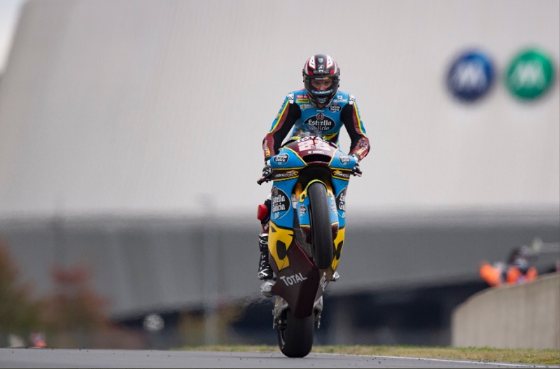 Hasil Moto2 GP Aragon 2020: Sam Lowes Menang ''Beruntung'', Andi Gilang Finis Ke-22