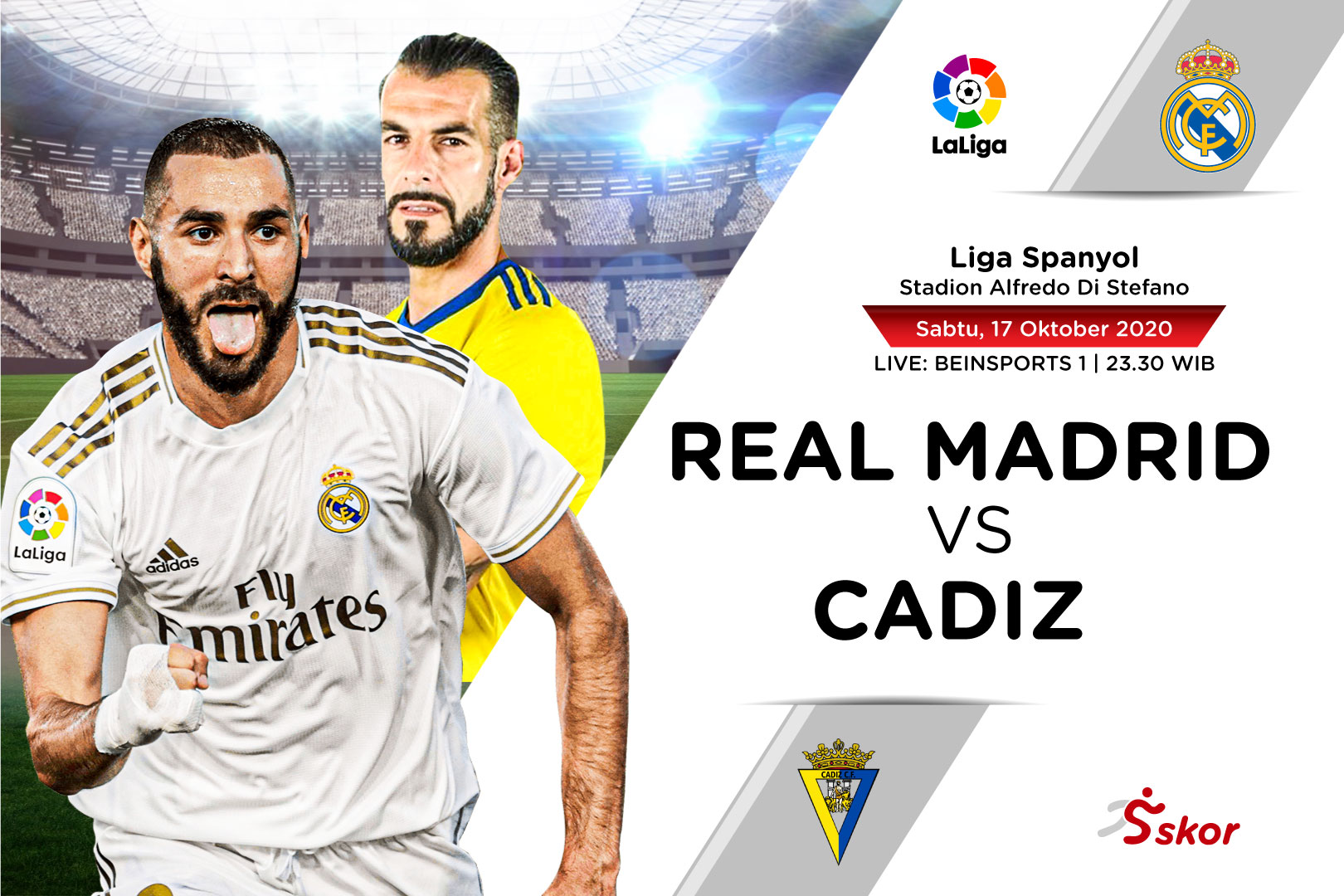 Prediksi Liga Spanyol: Real Madrid vs Cadiz