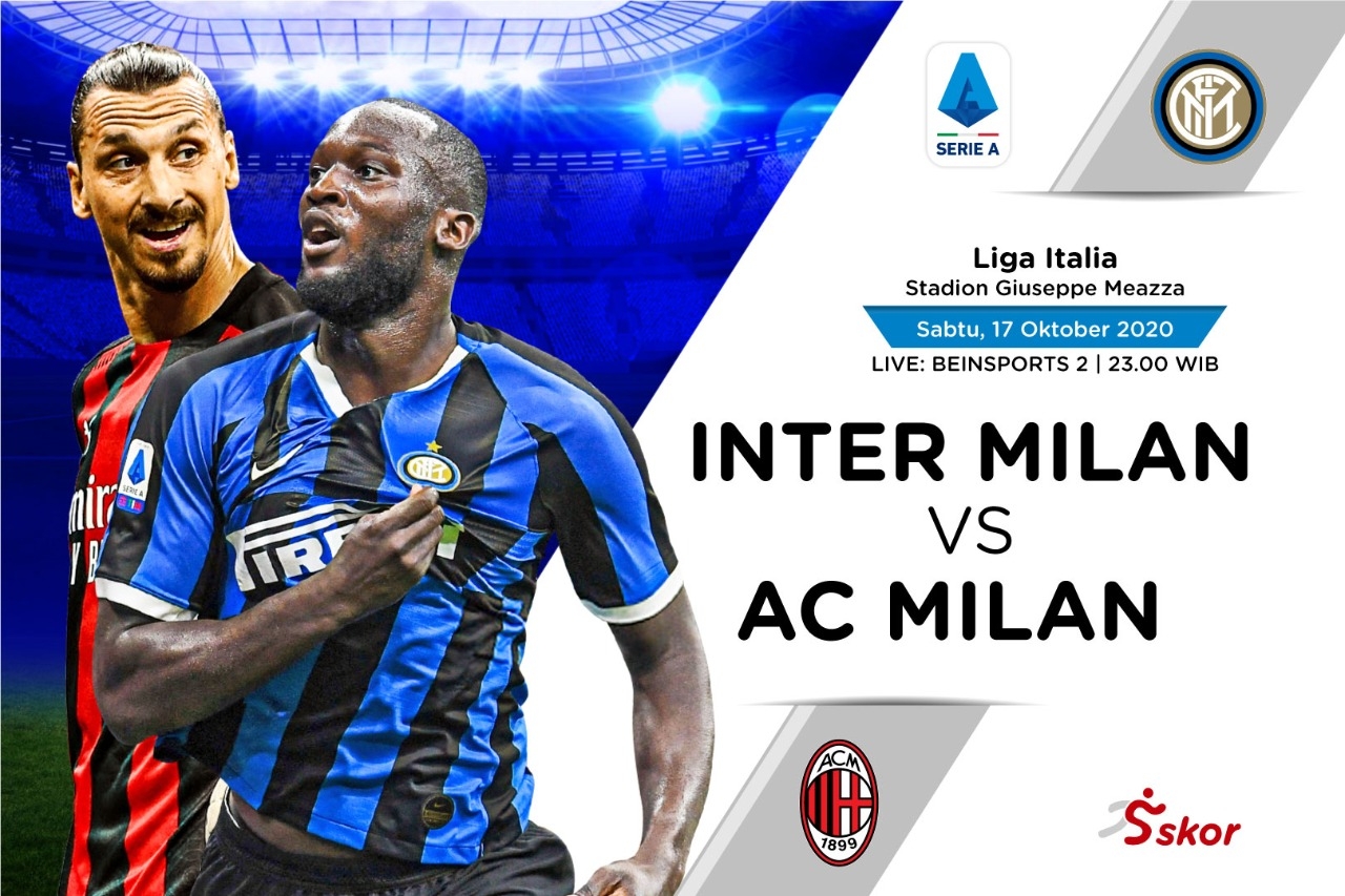 Inter Milan vs AC Milan: Adu Tajam Romelu Lukaku vs Zlatan Ibrahimovic