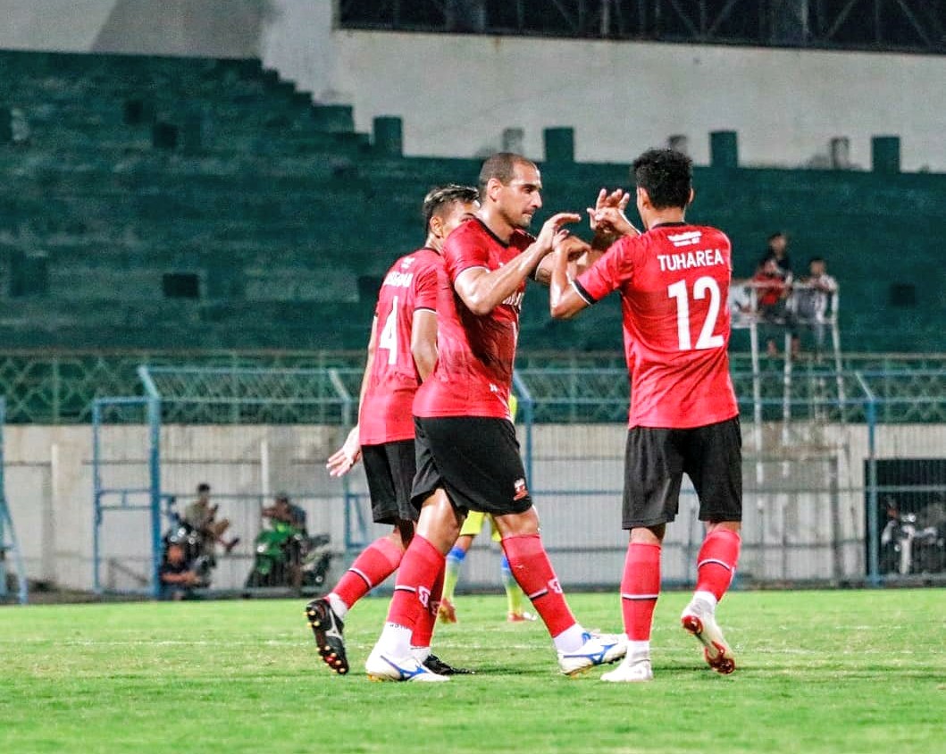 Bruno Lopes Angkat Bicara Usai Borong Tiga Gol ke Gawang Arema FC