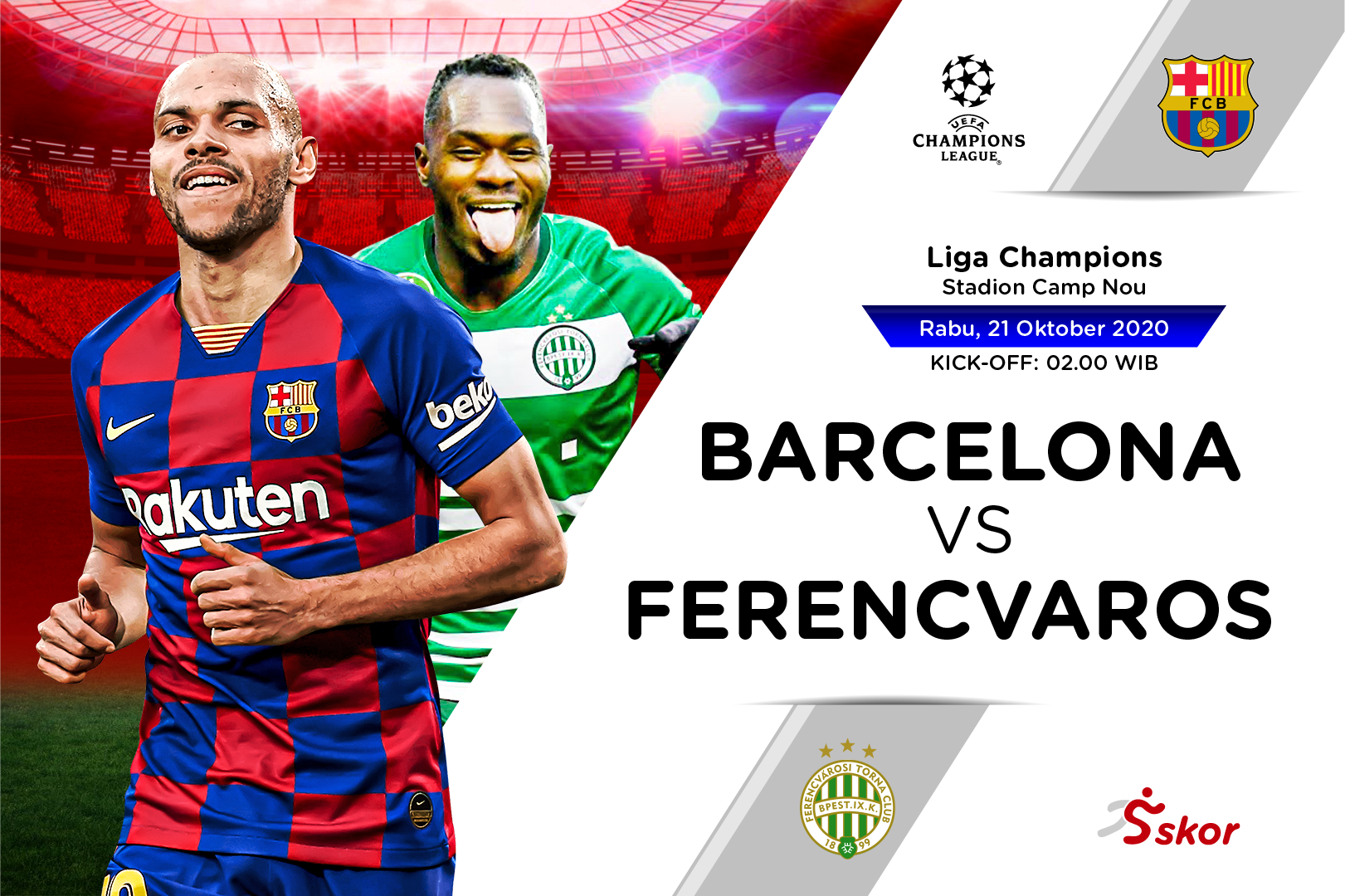 Prediksi Liga Champions: Barcelona vs Ferencvaros