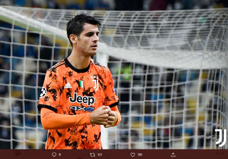 2 Alasan yang Bikin Juventus Ragu Permanenkan Alvaro Morata