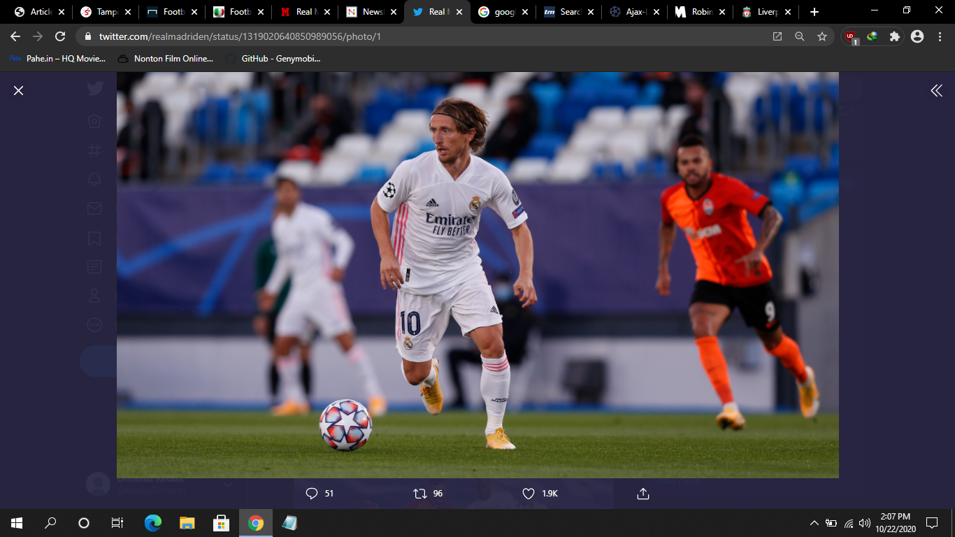 Real Madrid vs Shakhtar Donetsk: Luka Modric Akui Timnya Kurang Pede