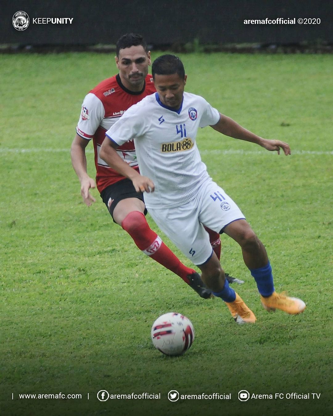 7 Gol Tercipta, Arema FC Tundukkan Madura United dalam Uji Coba
