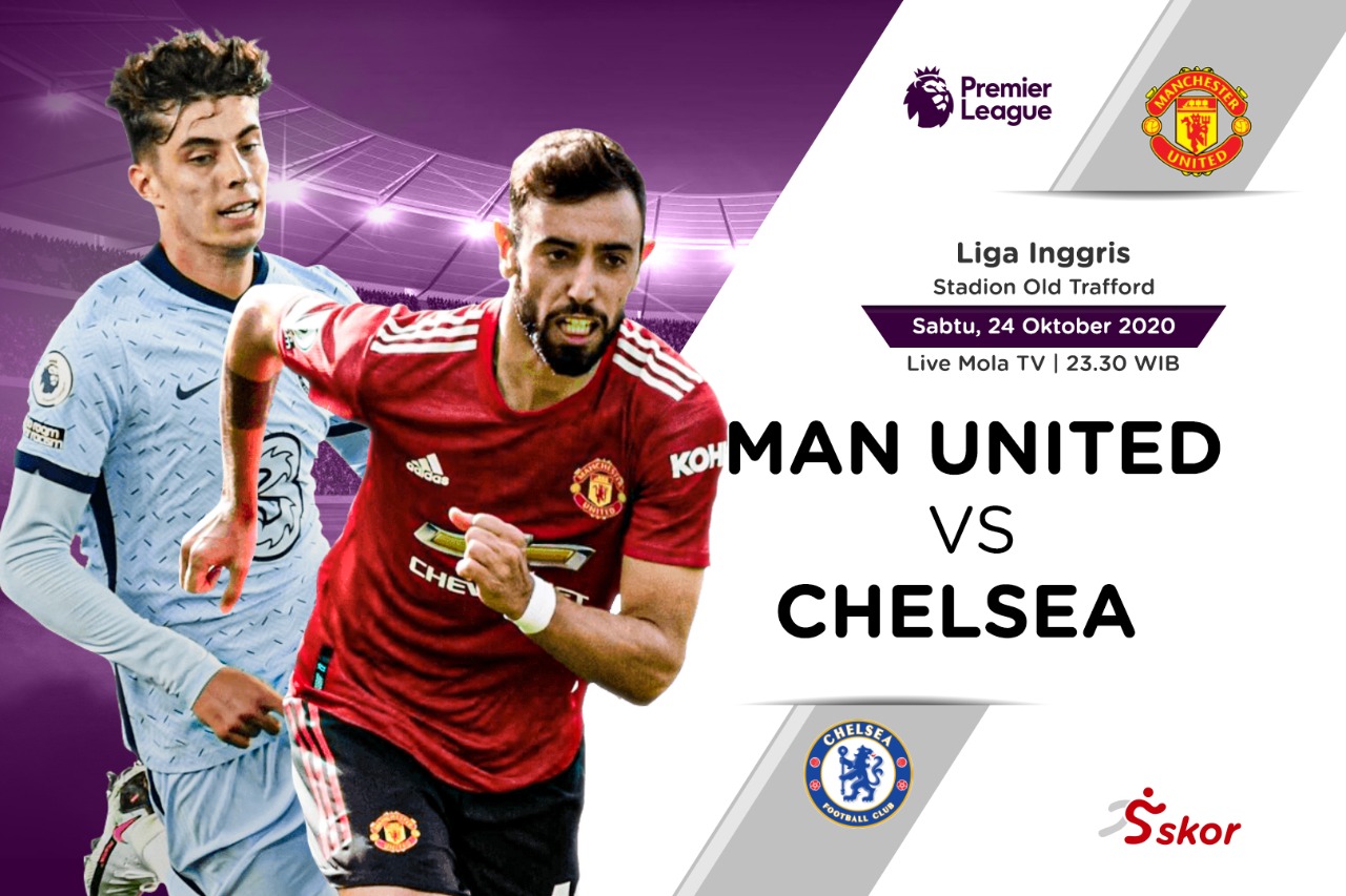 Link Live Streaming Liga Inggris: Manchester United vs Chelsea 