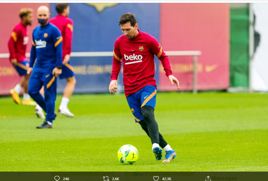 Waspadalah Barcelona, Performa Lionel Messi Turun Drastis
