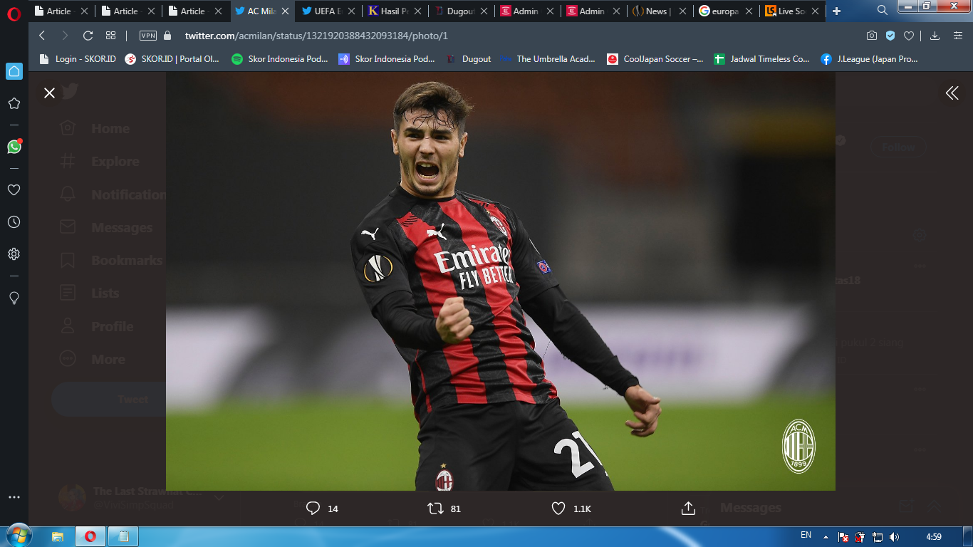 AC Milan Akan Ubah Status Brahim Diaz menjadi Pembelian Penuh