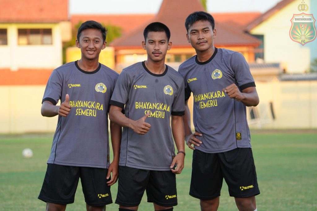Tiga Pemain Muda Bhayangkara FC Dapat Beasiswa Sekolah Kepolisian