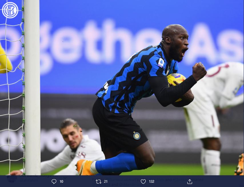 Statistik Membuktikan, Romelu Lukaku Punya Catatan Mengagumkan di Inter Milan