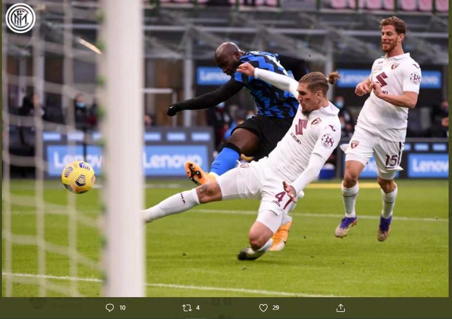 Susah Payah Kalahkan Torino, Romelu Lukaku Akui Inter Milan Bukan Tim Besar