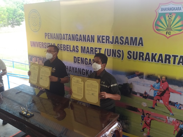 Jalin Kerja Sama dengan UNS, Bhayangkara FC Akan Berubah Nama
