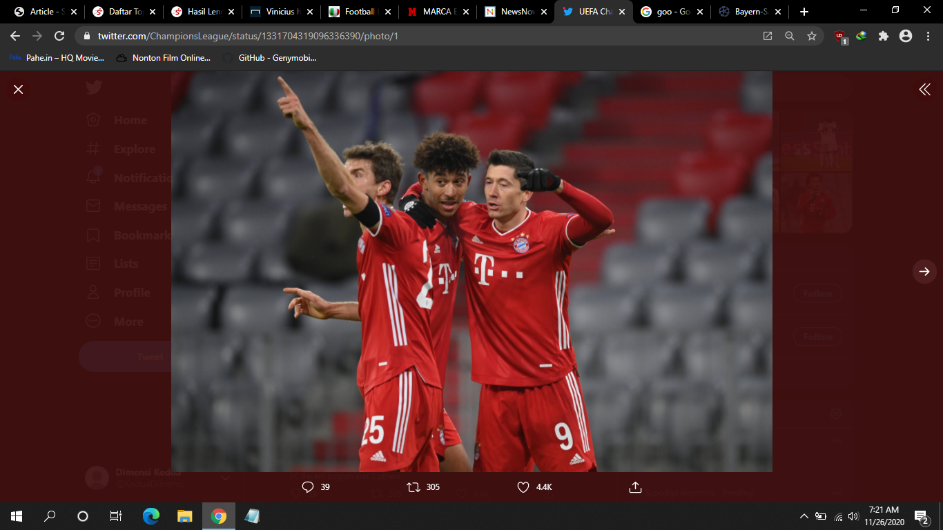 Bayern vs RB Salzburg: Meski Menang, Pelatih dan Pemain Die Roten Sesali Hal Ini