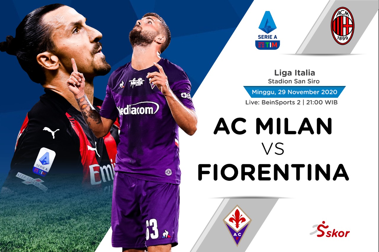 Link live streaming Liga Italia: AC Milan vs Fiorentina