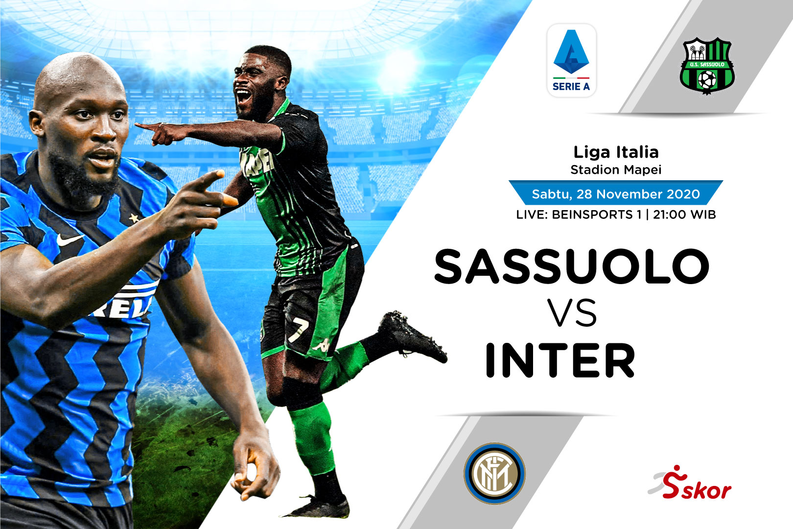 Prediksi Liga Italia: Sassuolo vs Inter Milan