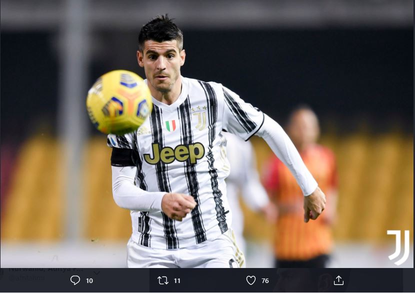 Alasan Juventus Belum Tawari Alvaro Morata Kontrak Permanen