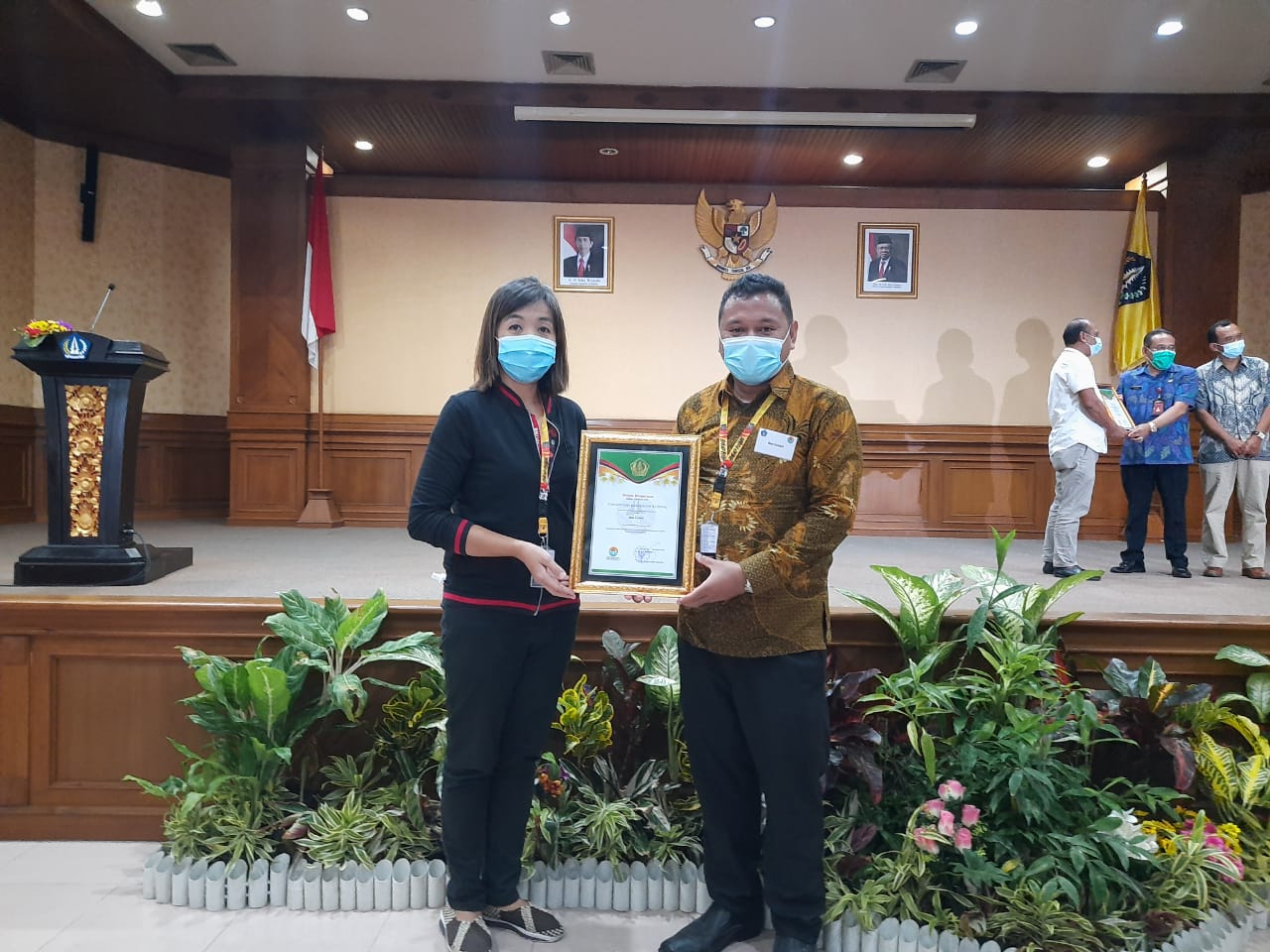 Peduli Pandemi Covid-19, Bali United Mendapat Penghargaan