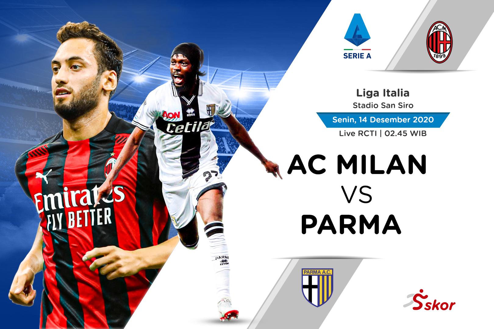 Prediksi Liga Italia: AC Milan vs Parma