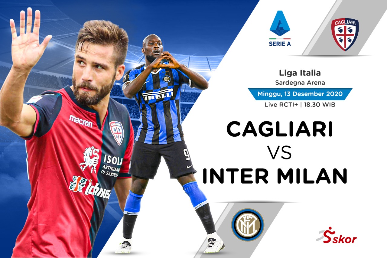 Link Live Streaming Cagliari vs Inter Milan di Liga Italia