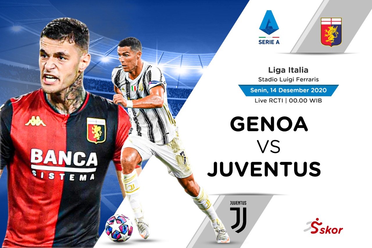 Link Live Streaming Genoa vs Juventus di Liga Italia