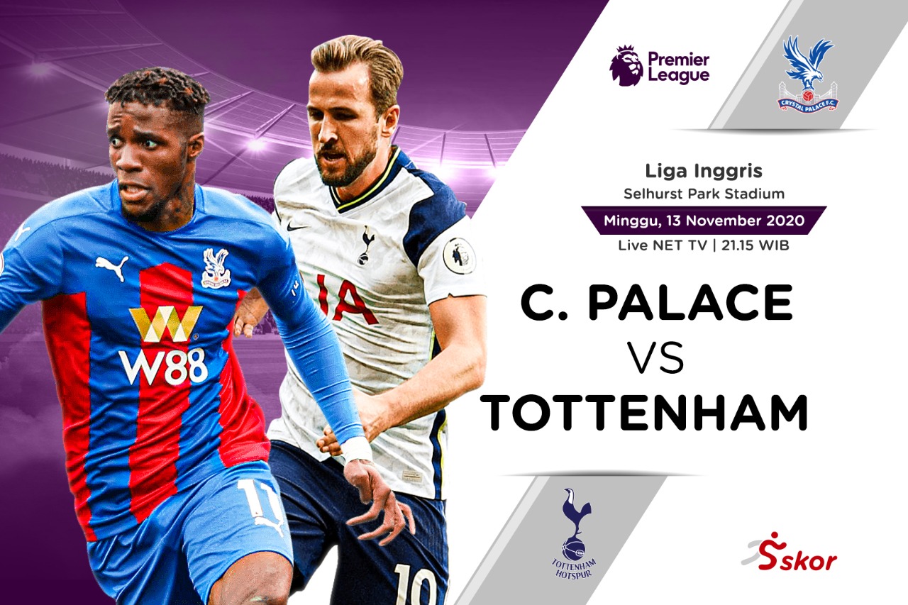 Link Live Streaming Crystal Palace vs Tottenham Hotspur di Liga Inggris
