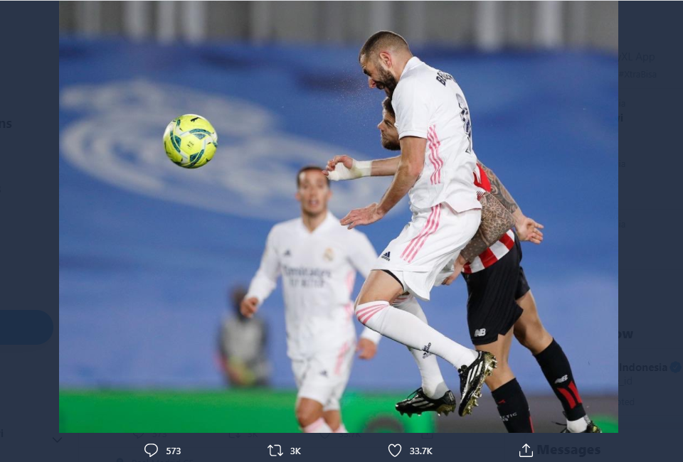 Karim Benzema Makin Terbiasa Mencetak Gol dengan Tandukan