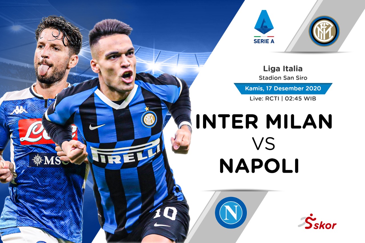 Link Live Streaming Inter Milan vs Napoli di Liga Italia
