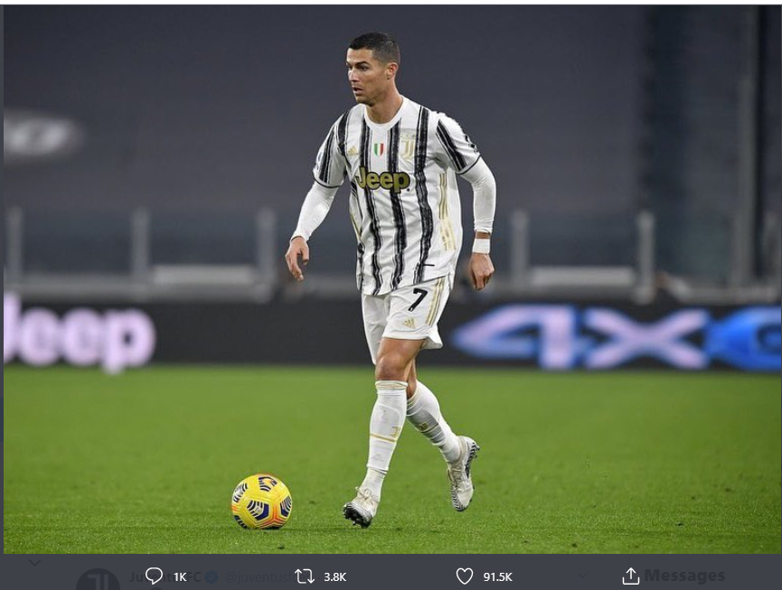 Top Skor Liga Italia: Ronaldo Nyaman di Puncak, Zlatan Makin Tertinggal