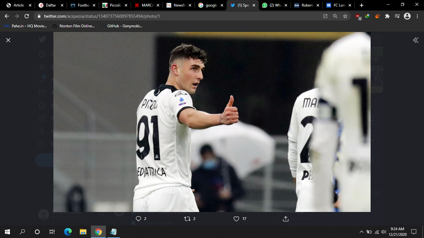 Cetak Gol Perdana di Liga Italia, Striker Spezia Sebut 3 Nama sebagai Panutan