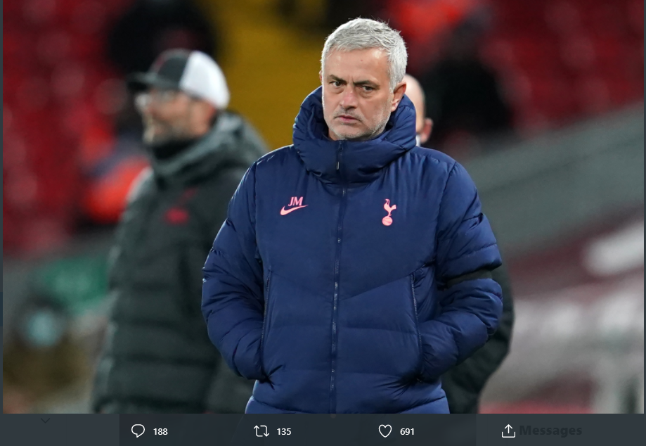 Manchester United dan Liverpool Ribut Soal Penalti, Jose Mourinho Enggan Dikaitkan