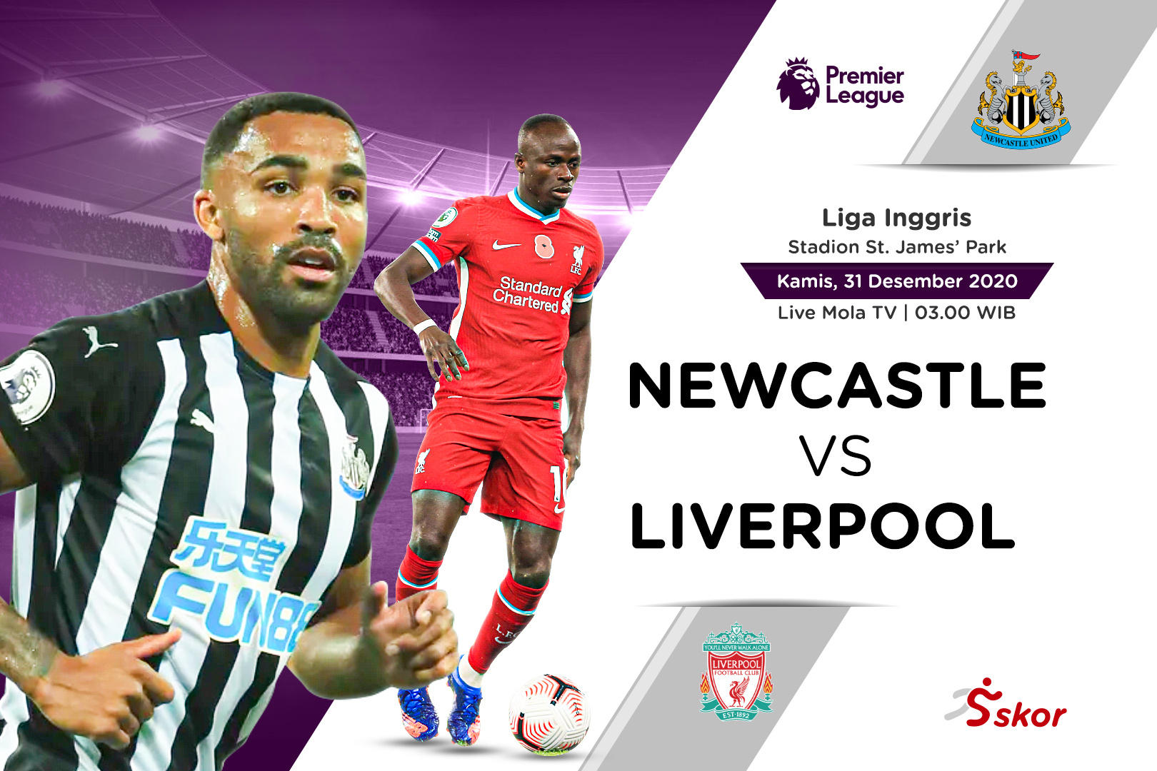 Prediksi Liga Inggris: Newcastle United vs Liverpool