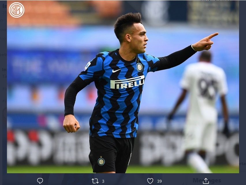 Ingin Lupakan Barcelona, Lautaro Martinez Segera Teken Kontrak Baru di Inter Milan