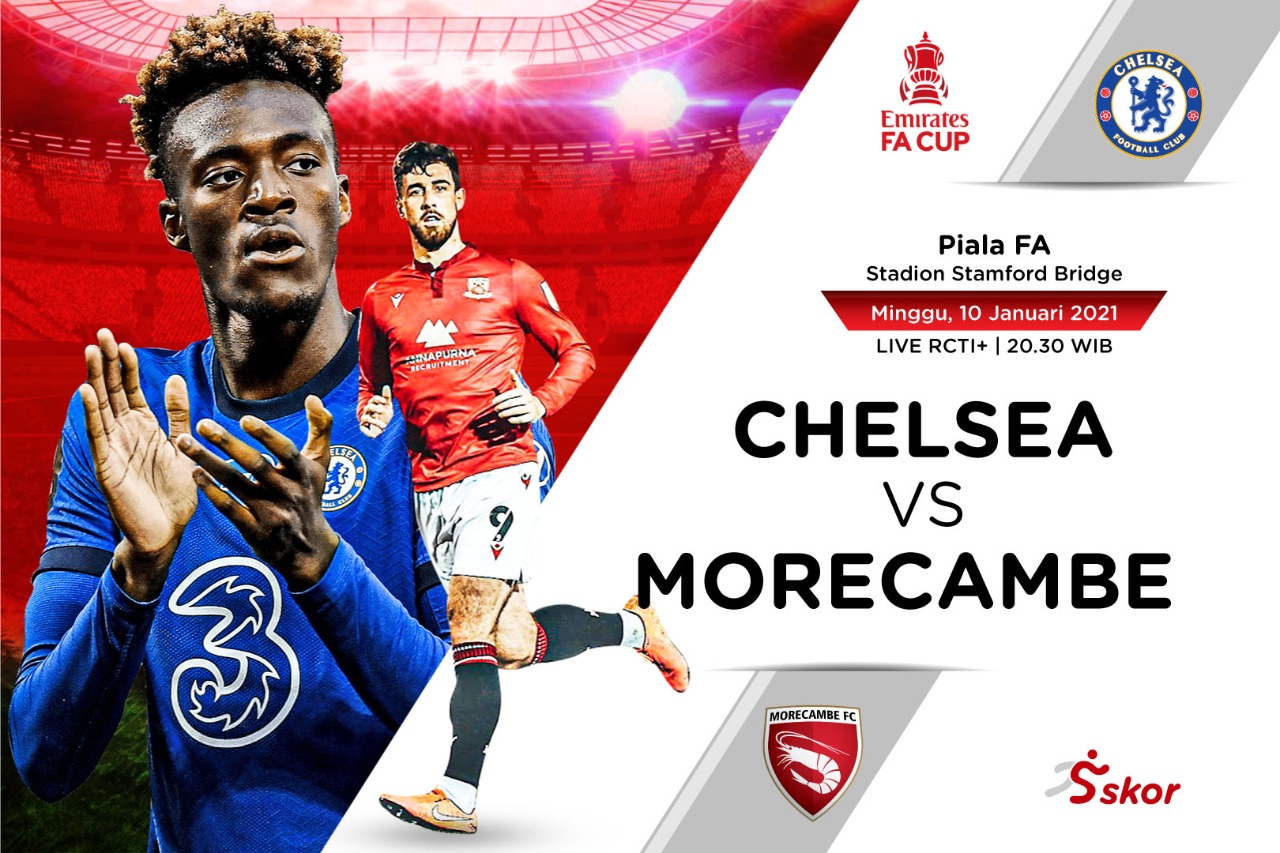 Link Live Streaming Chelsea vs Morecambe di Piala FA