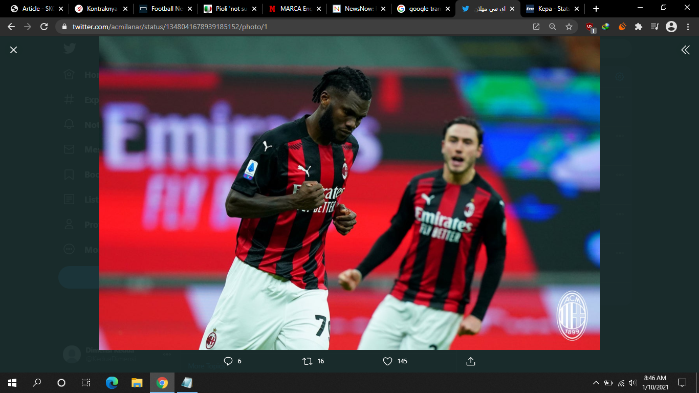 Franck Kessie: AC Milan Berjuang untuk Semua Trofi