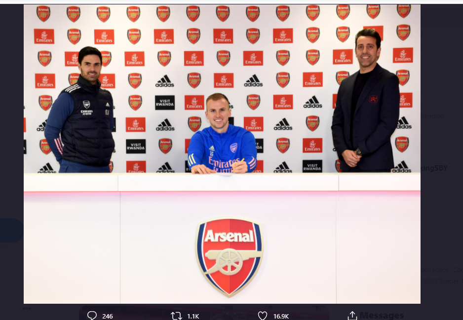 Tampil Makin Impresif, Arsenal Resmi Perpanjang Kontrak Rob Holding