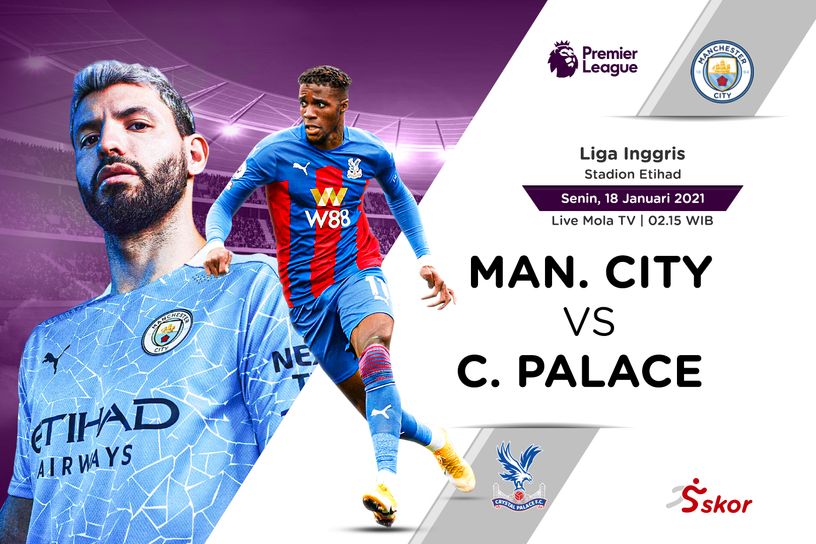 Prediksi Manchester City vs Crystal Palace: The Citizens Bertekad Lanjutkan Tren Kemenangan