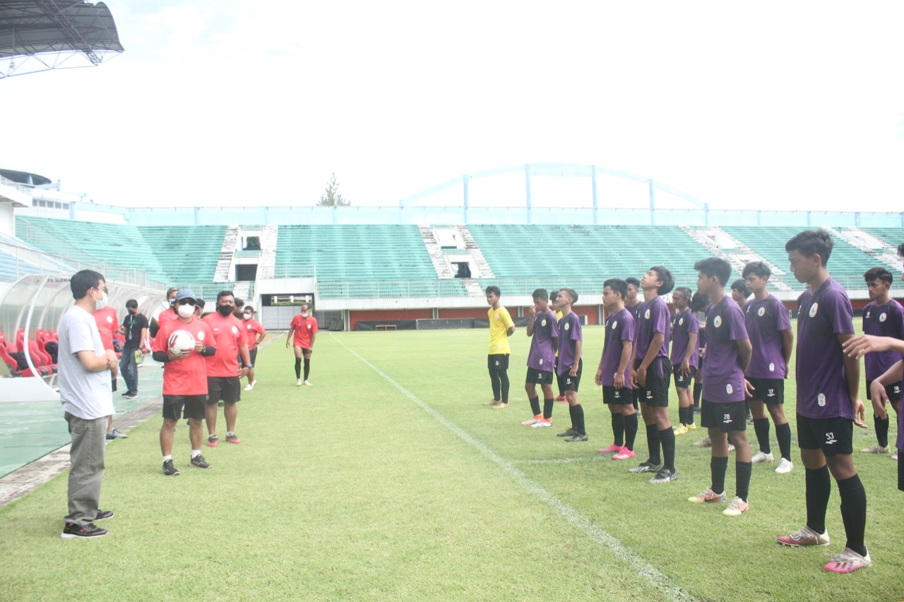 Program Pembinaan Usia Dini PS Sleman Diubah Jadi Latihan Virtual Selama PPKM Darurat