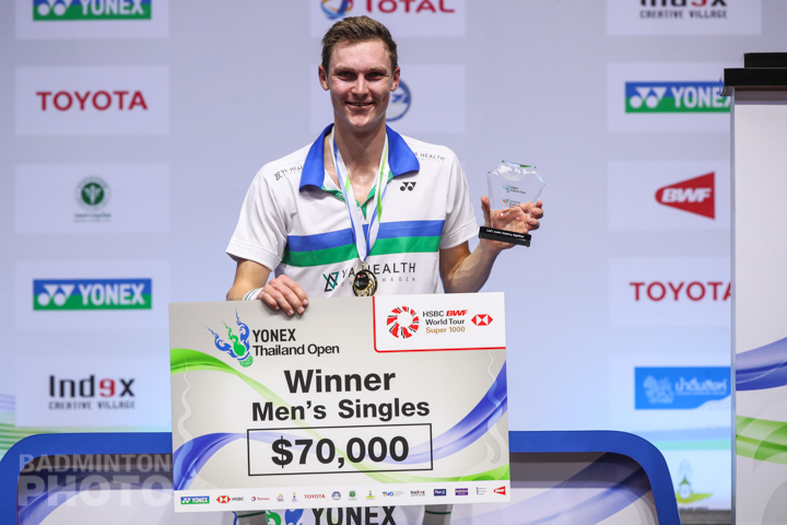 Yonex Thailand 2021: Viktor Axelsen Juara Berawal dari Rasa Putus Asa