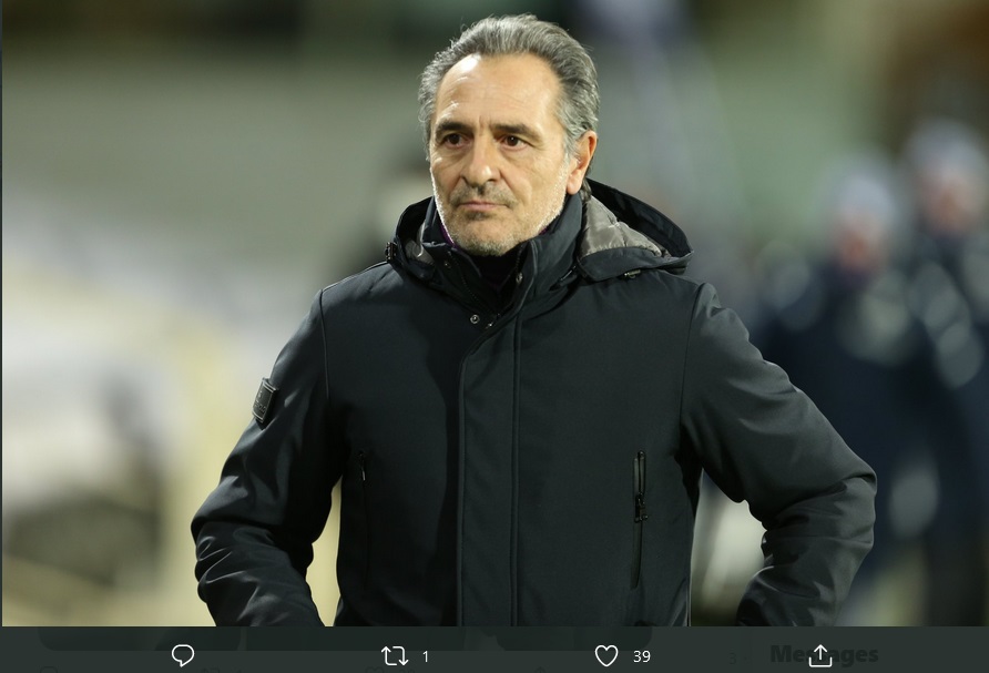 Cesare Prandelli Minta Maaf terkait Kekalahan Telak Fiorentina dari Napoli