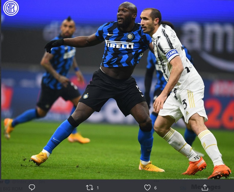 Klasemen Liga Italia: Juventus Keluar 4 Besar, Inter Samai Poin AC Milan