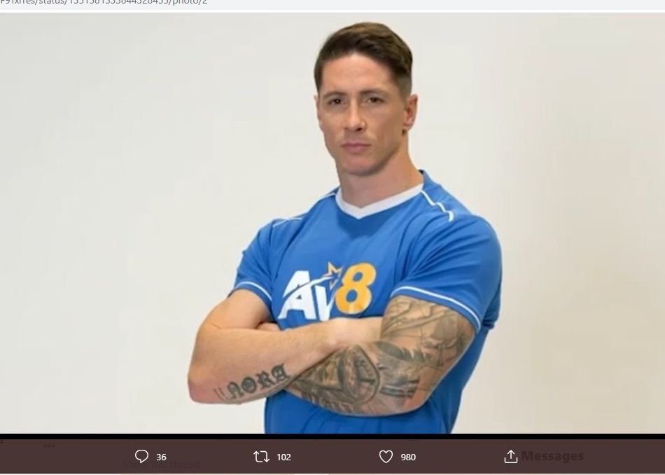 Bodi Kini Makin Berotot, Fernando Torres Digoda Ikut Gulat WWE